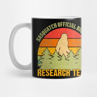 Sasquatch official bigfoot research team | Bigfoot | Big animal | Forest bigfoot Mug